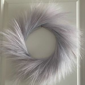 Wreaths made from faux pampas grass